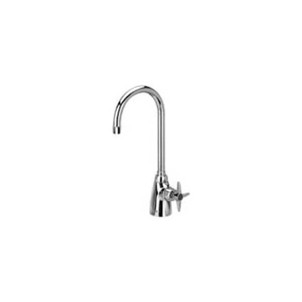 Zurn Single Lab Faucet with 5-3/8" Gooseneck and Four Arm Handle - Lead Free Z825B2-XL**** - main
